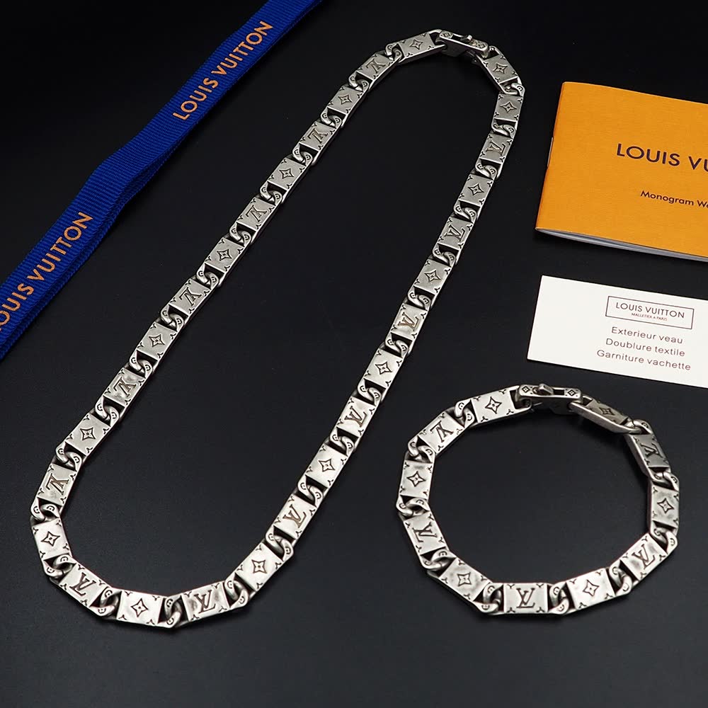 Louis Vuitton Monogram Tied Up Necklace